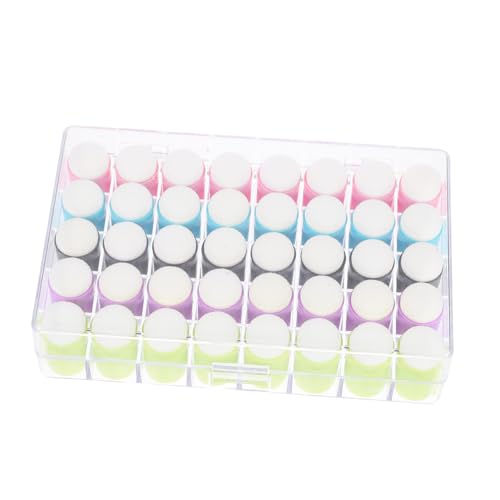 Housoutil Portable Art Stamping Kit 40-Piece Sponge Paint Daubers Easy to Use Crafting Tools for Journal Painting Illustrations