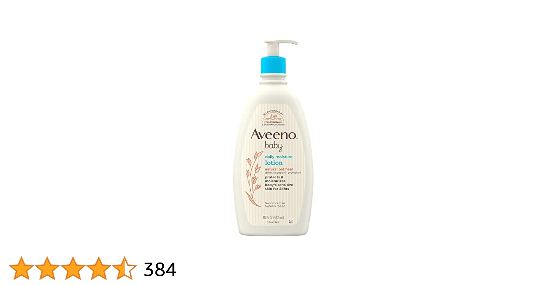 Aveeno ベビー ローション & ウォッシュ シャンプー 532ml