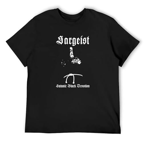 AIXINLI Winging Sargeist Satanic Black Devotion O-Neck 100% Cotton Short Sleeve Unisex T-Shirt XXXL | Ya disponible en tu tienda friki favorita! En mundofriki.es!
