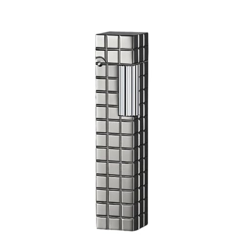 Encendedor de queroseno portátil rectangular con cuerpo de metal para coleccionables 2