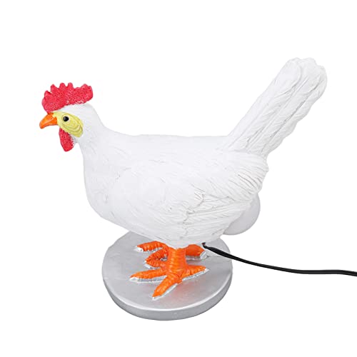 Dioche Chicken BuLustige Hühner-Ei-Lampe – LED-Hühnerei-Licht für Kinderzimmer und Wohnzimmer-Dekoration, Warmes Licht, USB-betrieben, Süße Geschenkidee, 16 Cm X 14,5 Cm