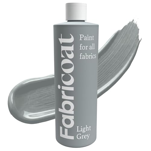 Image of Fabricoat Fabric Paint & Upholstery Dye, Light Grey, Flexible Finish