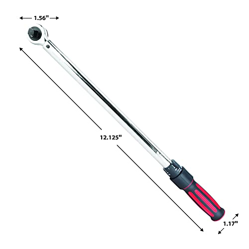 Performance Tool - 1/2" Drive, 250 Ftlb Torque Wrench (M199), Hand Tools - Torque Wrenches And Drivers , White #TOP4