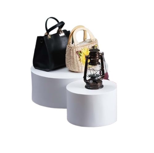 Présentoir cylindrique rond portable sans assemblage requis pour gagner du temps - 2