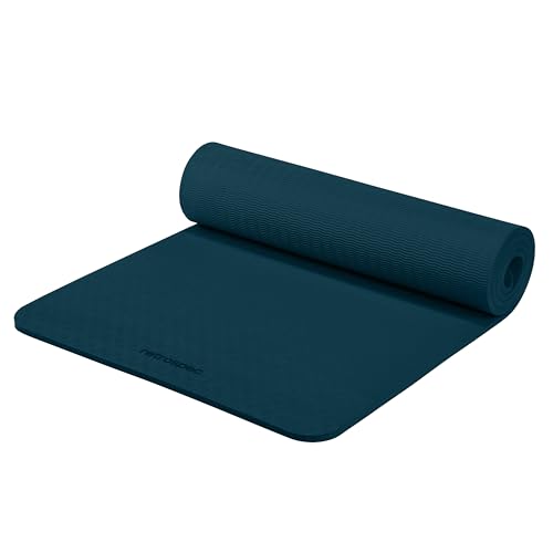 Retrospec Zuma Yoga Mat | 1/2 Inch Thick Non Slip Workout Mat | TPE Exercise Mat for Yoga Pilates & Stretching | 72x24in