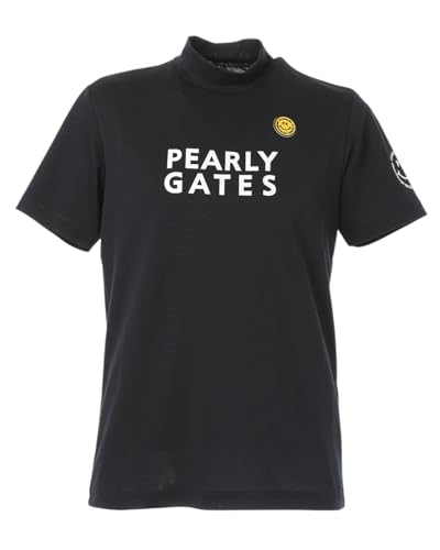 [パーリーゲイツ] メンズ 半袖 モックネックシャツ [PG is PGシリーズ](カノコ素材・吸水性) / ゴルフ インナー / 053-5267831 120_ダークネイビー 5 [L]