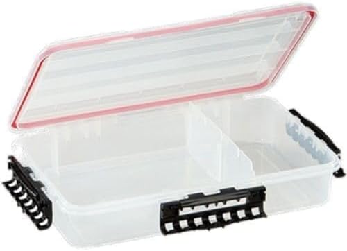 Plano 3741 Deep Waterproof Stowaway, Clear, 14" x 9" x 2.88"
