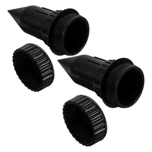 Angoily Caja Fuerte para Llaves de Riego, Paquete de 2 Unidades Negras, Resistente Intemperie, para Uso en Patios y Jardines, Almacenamiento Seguro y Oculto