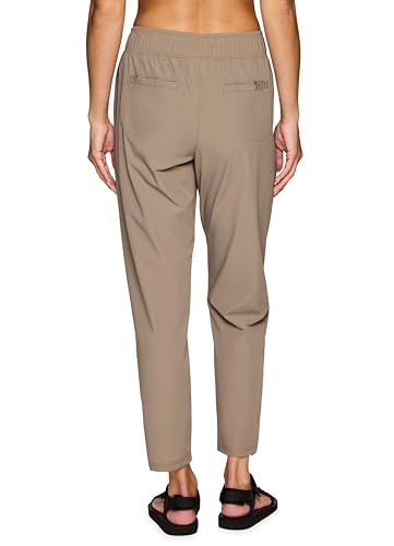 Avalanche Calça feminina de tecido no tornozelo, respirável, secagem rápida, ao ar livre, caminhada