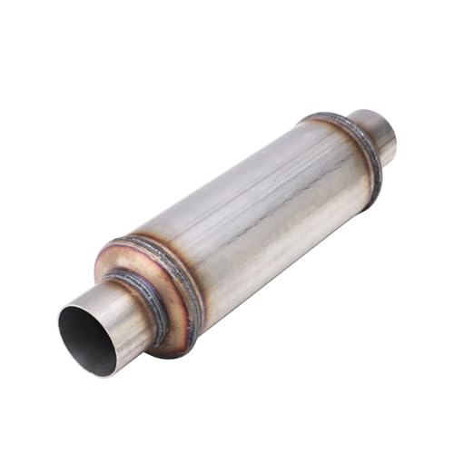 Resonator 63mm voiture modifié en acier durable pour échappement