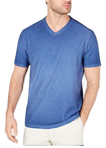 Tommy Bahama Cirrus Coast V Neck Tee Shirt (Color: Dockside Blue, Size L)