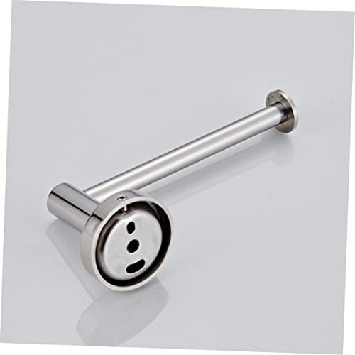 EXCEART Suporte Para Rolo De Papel Higiênico 2 Peças 304 Suporte Para Pendurar Gancho De Papel Armaz