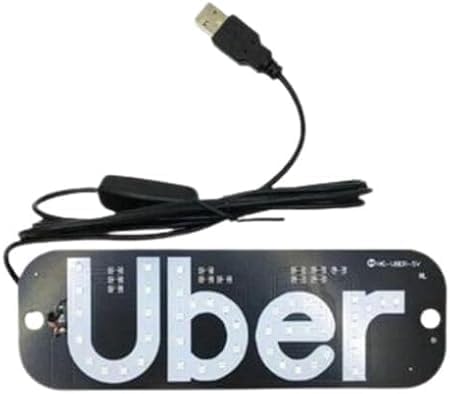 Placa para Uber Motorista de Aplicativo | Identificação para Para...