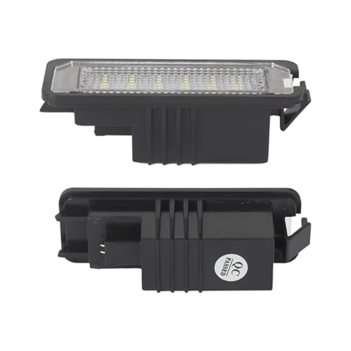 Luz de matrícula soluciona bombilla fundida en ITV de VW Scirocco y Polo 3
