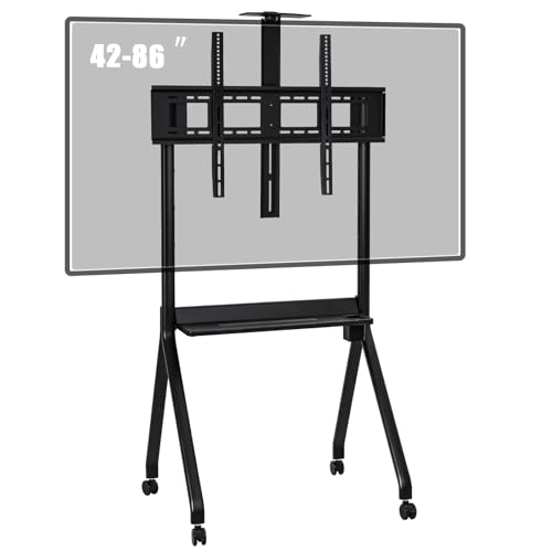 Soporte móvil ajustable para pizarras inteligentes 42-86" miniatura 1