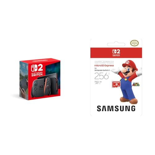 Image of Nintendo Switch 2 System with Samsung 256GB microSD Express Card Bundle