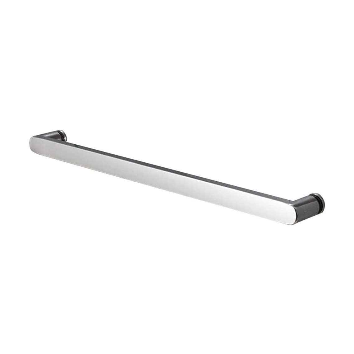Poignée de douche chrome poli 50cm élégante en verre - 7