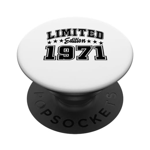 Edición limitada 1971 Cumpleaños 1971 Edición Cumpleaños PopSockets PopGrip Intercambiable