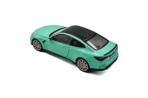 Modelo a Escala BMW G82 M4 Competition Verde 1:43 miniatura 6