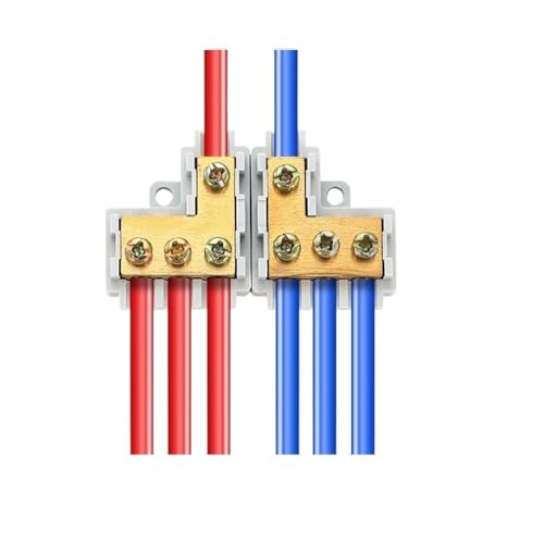 Bornier de type T répartiteur de fil gratuit et connecteur rapide 1-6mm²
