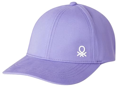 United Colors of Benetton Cappello C/Visiera 6YCTCA01Y Set di Accessori Invernali, Blu, M Unisex-Bambini e Ragazzi