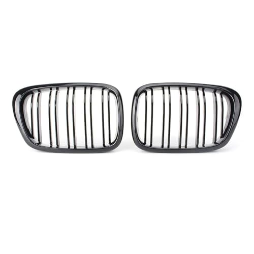 Rejilla delantera para BMW Serie 5 E39 en acabado negro brillante
