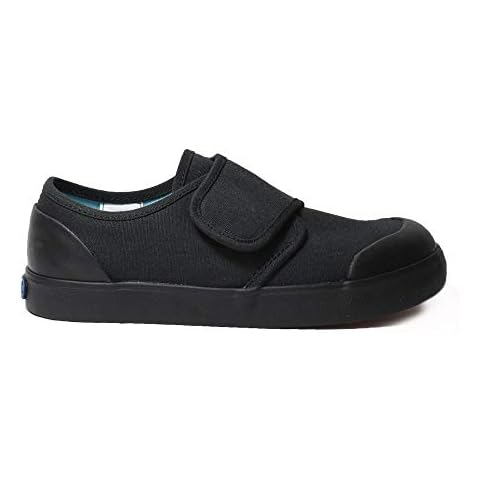 Start-rite Black Canvas School Plimsoles Cover