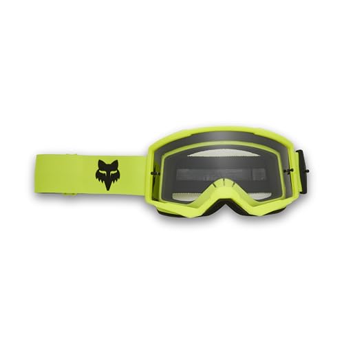 MASCHERA FOX MAIN CORE GIALLO FLUORESCENTE OS
