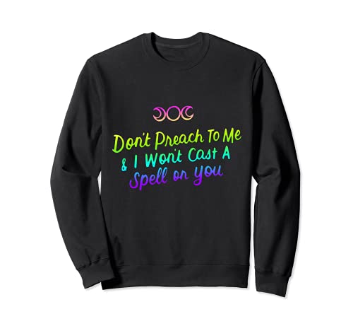 Wicca Bruja Halloween Brujería Pagan Wiccan Mujeres Regalos Sudadera