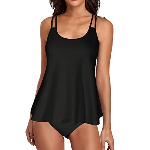 Maillot de bain pour femme fluide et short anti-frottement pour la natation