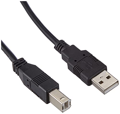AISENS A101-0006 - Cable USB 2.0 Impresora DE 1.8 m, Color Negro