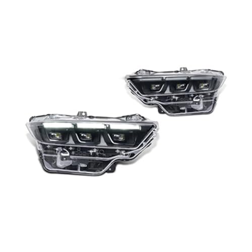 �t���i Compatible With Ford For Mustang 2024 2025 �����w�b�h���C�g�A�Z���u�� DRL�^�[���V�O�i�� �I�[�g�t�����g���C�g �v���O���v���C �w�b�h���C�g