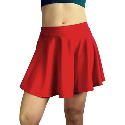 Falda Corta Plisada de Punto para Niñas Cover