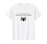 Patriot Progeniture Men's American Revolution T-Shirt, Blue, Small, Short Sleeve, Crew Neck, Classic Fit, Polyester 100%