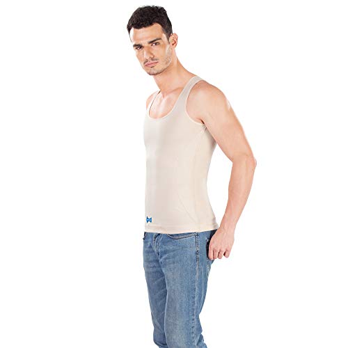 dermawear Men Zenrik Everyday Mild Compression Shapewear Vest for Chest and Abdomen