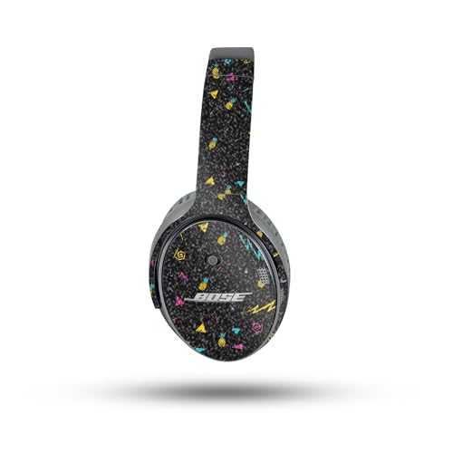 Image of MightySkins Glossy Glitter Skin Compatible with Bose QuietComfort 35 II Headphones - Magic Pineapple | Protective, Durable High-Gloss Glitter Finish | Easy to Apply