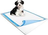 TidyFriend Dog Pee Pad Holder Tray Fits for 30” x 36” Pee Pads with Corner Lock Holes, Raised Edges, Non-Spill, Easy to Clean Silicone Dog Potty Tray Holder, For Indoor Floor Protection (White)