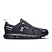 On Women's Cloud 6 WP Sneakers, Black/Black, 8 Medium US