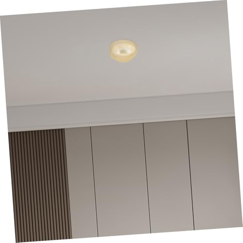 Placa de cubierta del detector de humo plástica y lavable, set de 15 protectores beige 6