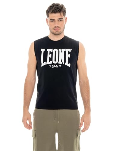 Camiseta sin mangas LEONE 1947 masculina sin rozaduras en axilas de algodón suave