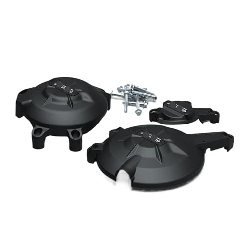 Cubierta de estátor para Versys 650 2006-2023 protector de motor negro 3
