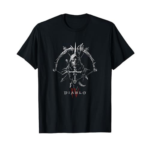 Diablo VI Masked Rogue Icon Bow & Sword Tシャツ