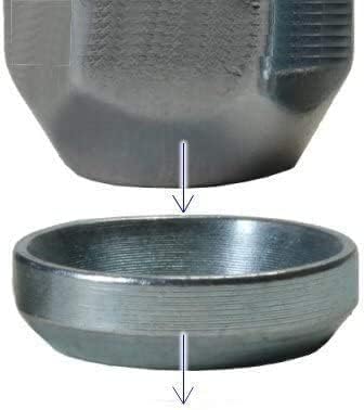 Adapter Washer to Convert 60 Degree Taper Lug Nut to Ball Socket - 10 Washers