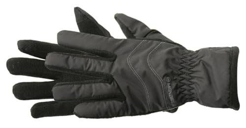 Manzella Frisco Touch Tip Gloves - Lightweight, Black Touchscreen-Compatible Ski & Cycling Gloves with Insulated Performance & Durable Materials, Ideal for Cold Weather Outdoor Sports, Convenience, an