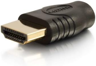 C2G Micro HDMI to HDMI, HDMI Adapter, Black, Cables to Go 18406