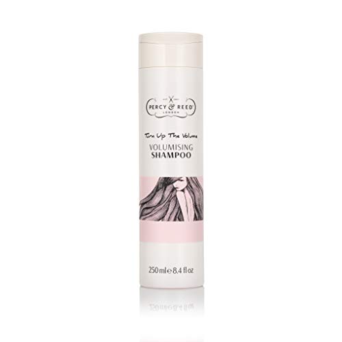 Percy & Reed Turn Up The Volume Volumising Shampoo - Lightweight Formula Builds Body for Big Bouncy Weightless Hair - Fuller and Thicker Hair. Free From Gluten, Sulphates, Silicones & Parabens - 250ml