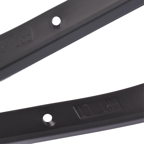 Flynsu Front & Rear Fender Flares Extension Set Replacement for 2018-2024 Jeep Wrangler JL JLU Rubicon High Clearance Wheel Fender Flares, Not fit 4XE
