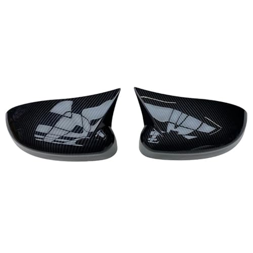 Coque miroir latéral noir brillant pour Ford Focus MK2 MK3 de 2008 à 2017
