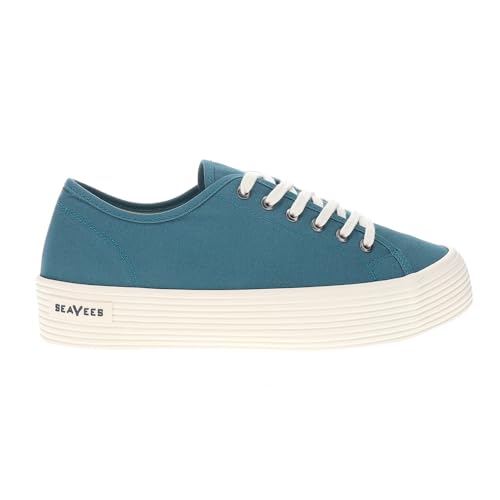 SEAVEES Womens Monterey Platform Sneakers Shoes Casual - Blue - Size 8.5 M
