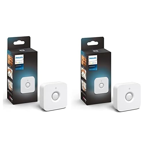 Philips Hue Motion Sensor Détecteur de Mouvement, lot de 2